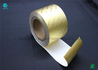 کاغذ فویل براق Composite براق طلا برای کاغذ بسته بندی Ciga 65 GSM