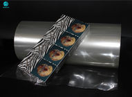 فیلم بسته بندی PVC 5٪ Shrinkage High برای بسته بندی مواد غذایی و جعبه سیگار برهنه با گواهینامه ISO