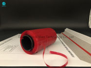 نوار اشک آور قرمز سفارشی 5 میلی متر جامبو رول برای بسته بندی کیسه های کاغذ Dhl و باز کنید