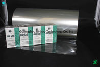 مقاومت در برابر گرد و غبار و ضد آب فیلم شفاف PVC شفافیت بالا برای بسته بندی جعبه های سیگار