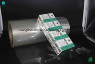مقاومت در برابر گرد و غبار و ضد آب فیلم شفاف PVC شفافیت بالا برای بسته بندی جعبه های سیگار