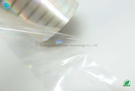 Shine Light Glossy Offset Printing Tobacco BOPP Film Roll ID هولوگرافی 76 میلی متر
