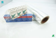 55٪ فیلم بسته بندی PVC پاک کننده حرارت 76 میلی متر برای بسته بندی جعبه دخانیات
