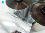 بوبین های نوار اشک آور چاپی لیزری 1.6-5 میلی متر با رنگ فلزی برای بسته بندی