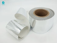 کاغذ فویل آلومینیومی براق نقره ای 83 میلی متری OEM برای بسته بندی داخلی سیگار