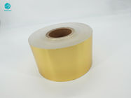 0.3Mpa بسته سیگار طلایی کاغذ فویل آلومینیوم با سطح صاف