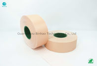 Pink Surface Gloss Oil Tipping Paper Cigarette Packing Wood Pulp تخلخل 300cu