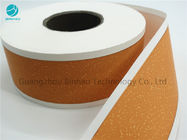 کاغذ برش سیگار چوب پنبه ای سفارشی با خط طلایی برای میله های فیلتر سیگار
