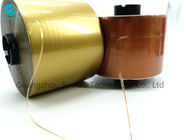نوار اشکی قهوه ای تک رنگ برای بسته بندی سیگار 1.6 میلی متر 2 میلی متر 3 میلی متر