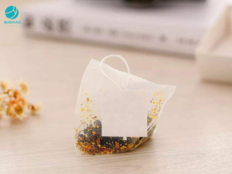 رول پارچه ای نبافته فیلتر مثلثی چای برای کیسه بسته بندی قهوه