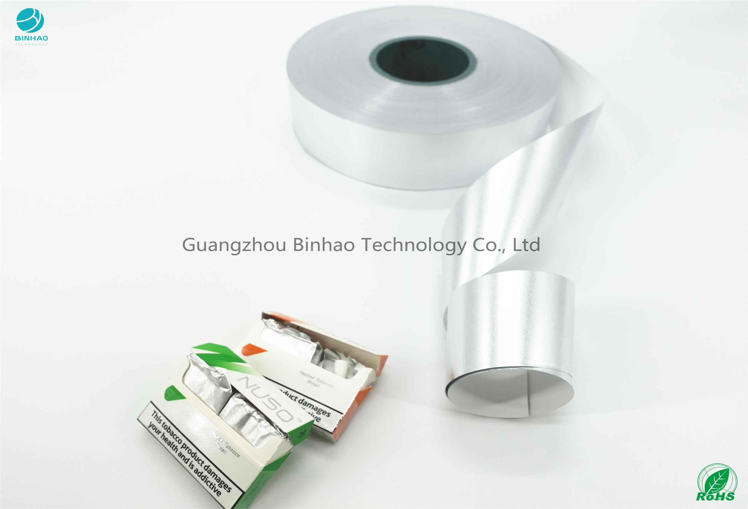 مواد بسته بندی سیگار الکترونیکی HNB وزن کاغذ گراما 55 گرم بر وزن کاغذ فویل آلومینیوم