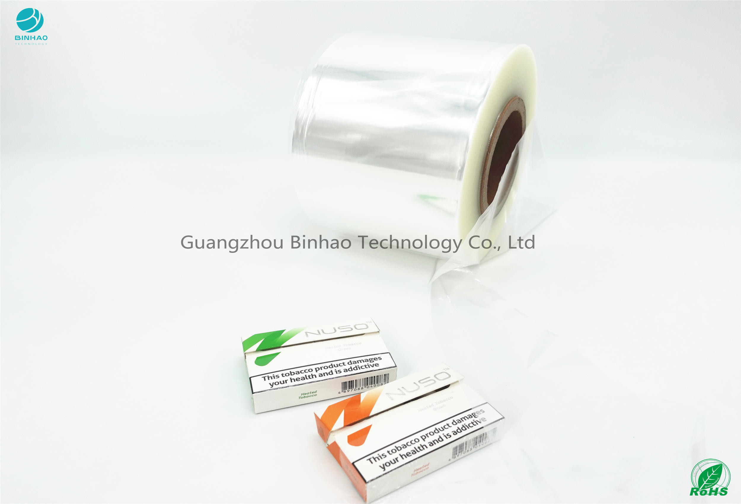 مواد بسته بندی HNB E-Cigareatte موارد بسته بندی سلفون عرض 50