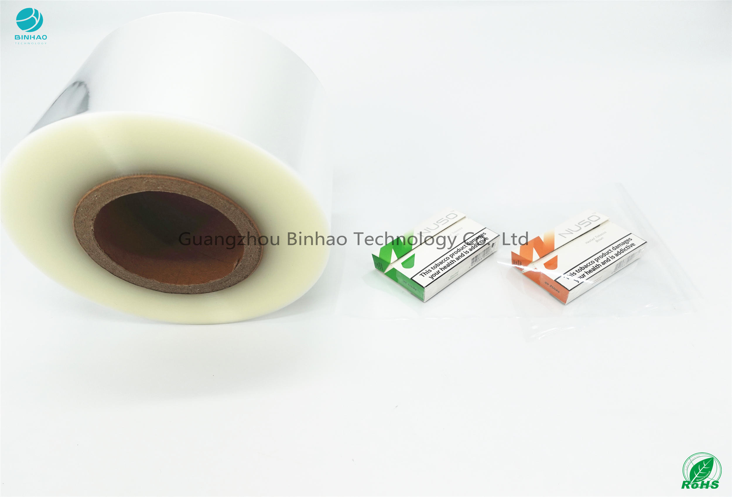 HNB E-Cigarette BOPP Film Tobacco Package Material هسته داخلی کاغذ 76 میلی متر