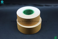 کاغذ فیلتر توتون و تنباکو سفارشی با خط گرم طلای گرم 50 میلی متر عرض