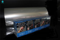 رول فیلم PVC ضد آب پاک برای توتون و تنباکو ، بسته بندی جعبه سیگار
