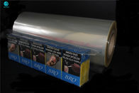 رول فیلم PVC ضد آب پاک برای توتون و تنباکو ، بسته بندی جعبه سیگار