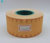 کاغذ شیرین کردن چوب پنبه قرمز گرم با شیرین کننده های نعنا برای بسته بندی میله فیلتر چای سیگار