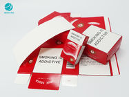 بسته های توتون و تنباکو با دوام مقوا مورد بسته بندی سیگار برای محصول جعبه ای