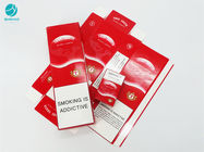 کاغذ مقوایی بسته ای مستطیل بسته بندی توتون و تنباکو با طراحی سفارشی