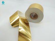 بسته سیگار طلایی 0.3 مگاپاسکال کاغذ فویل آلومینیومی با آرم سفارشی