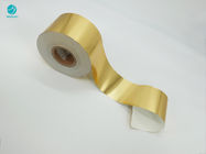 کاغذ فویل آلومینیومی Golden Smooth Composite 114mm برای بسته بندی داخلی سیگار