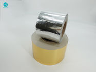 کاغذ فویل آلومینیوم طلایی نقره ای طلایی نقره ای برای بسته بندی سیگار