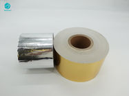 کاغذ فویل آلومینیوم طلایی نقره ای طلایی نقره ای برای بسته بندی سیگار