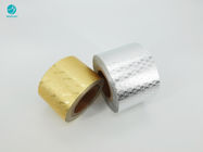 کاغذ فویل آلومینیومی بسته بندی سیگار نقره ای طلای روشن با طراحی سفارشی