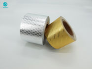 کاغذ فویل آلومینیوم آلومینیوم گرم مهر زنی 6.5Mic برای بسته بندی سیگار