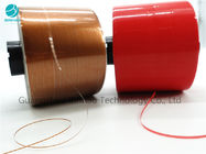 نوار اشکی قهوه ای تک رنگ برای بسته بندی سیگار 1.6 میلی متر 2 میلی متر 3 میلی متر