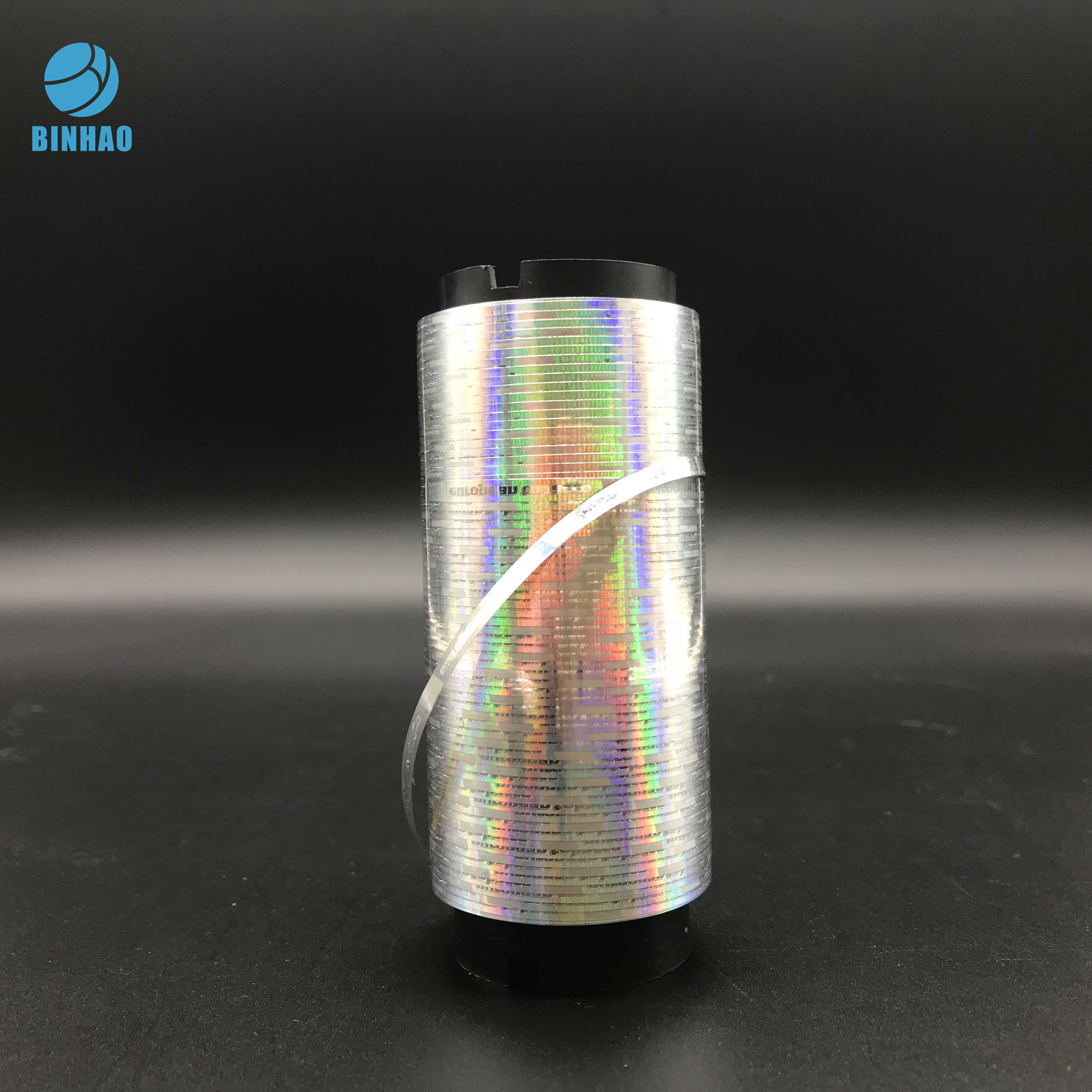 چسب نواری سه بعدی Tear Strip Tape Optical Safety Holographic Self Hol چسب 3 میلی متر برای جعبه آب بندی محافظت از برند