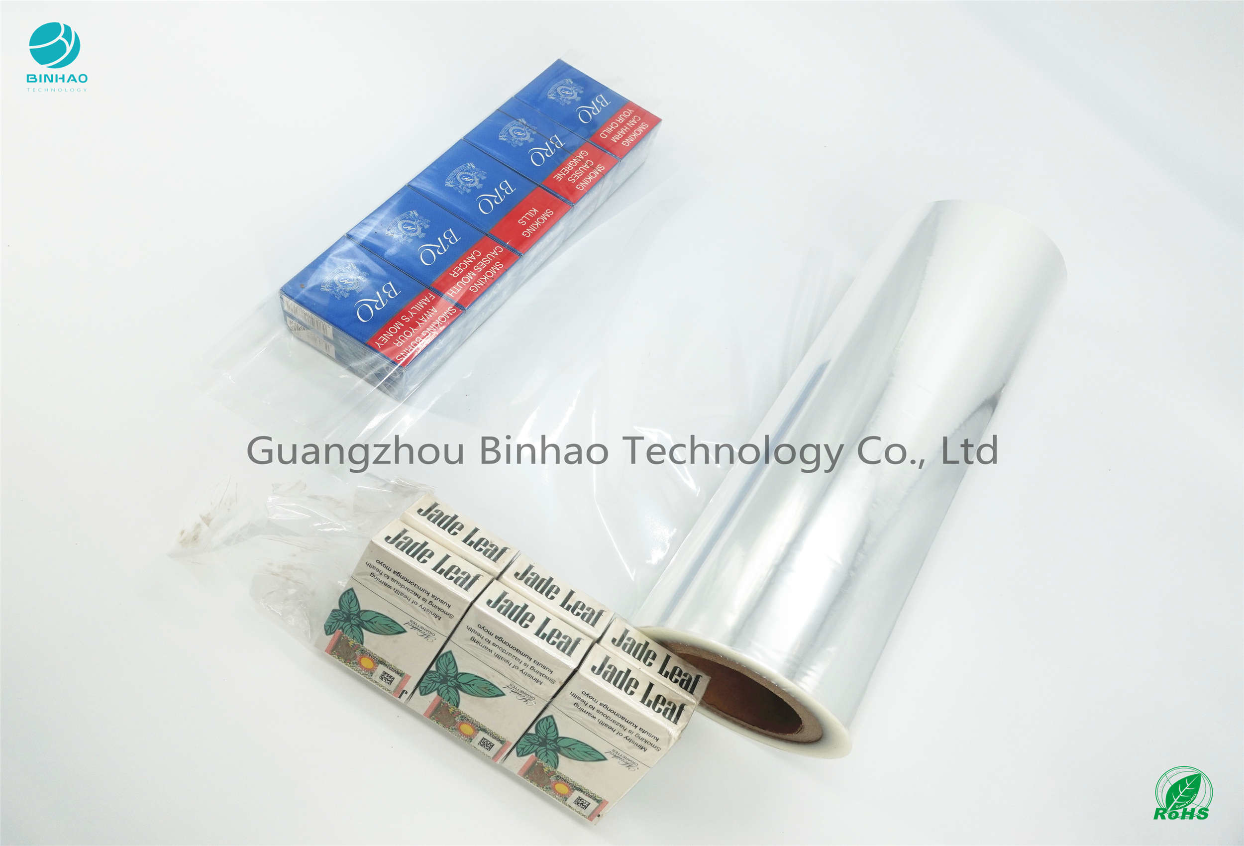 فیلم بسته بندی Rush High Gloss Elongation 600٪ Tobacco PVC