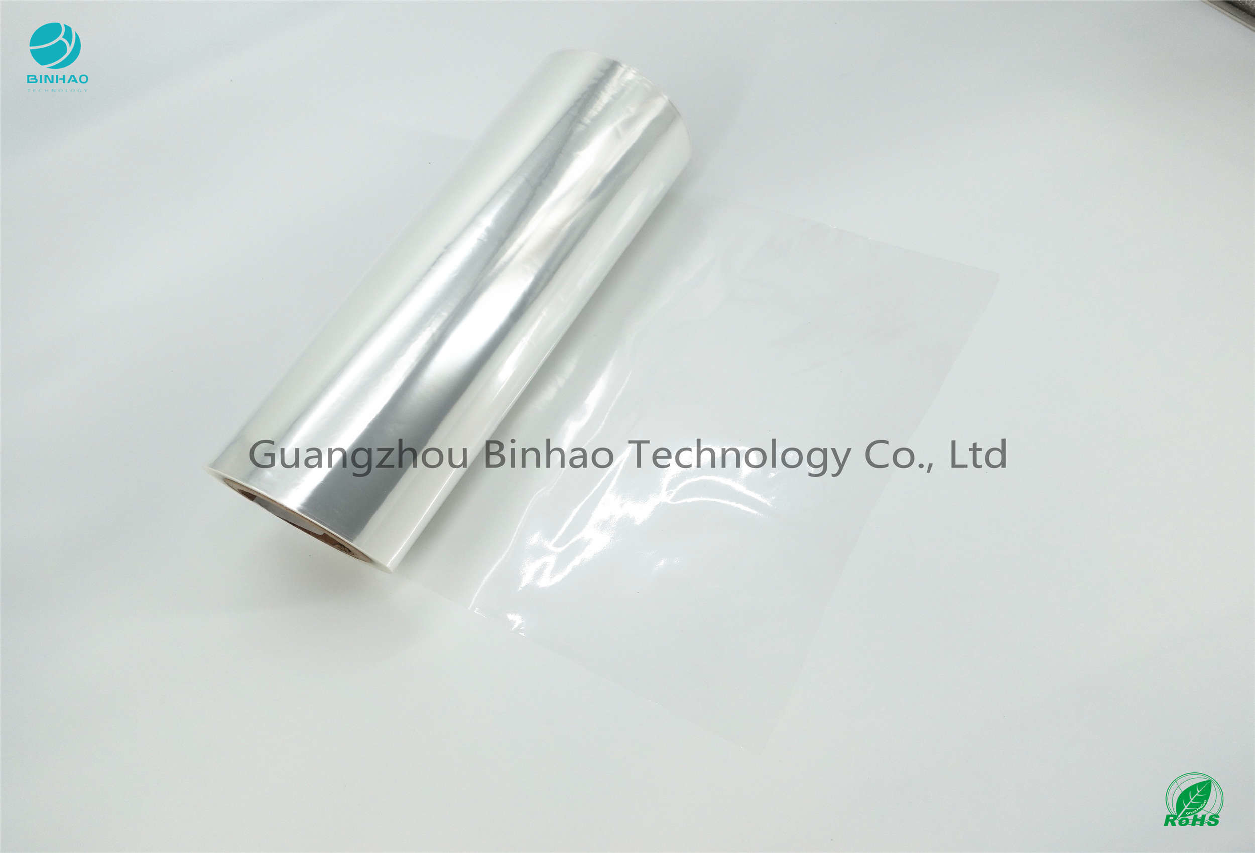 فیلم بسته بندی تنباکو PVC ضد استاتیک با مقاومت بالا 1.40 G / Cm3