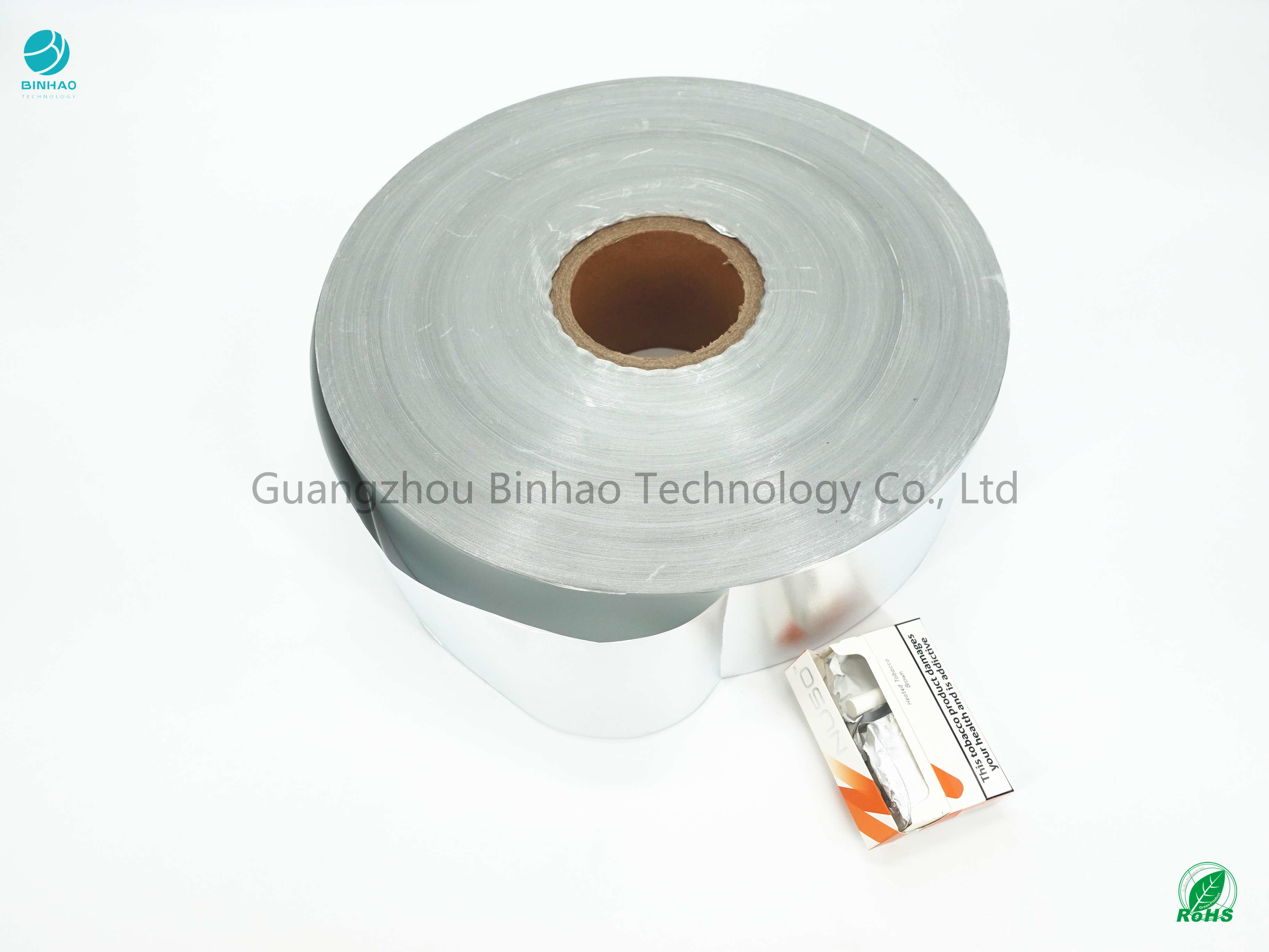 محصول بسته بندی سیگار الکترونیکی HNB کاغذ فویل آلومینیومی 76 میلیمتر هسته داخلی