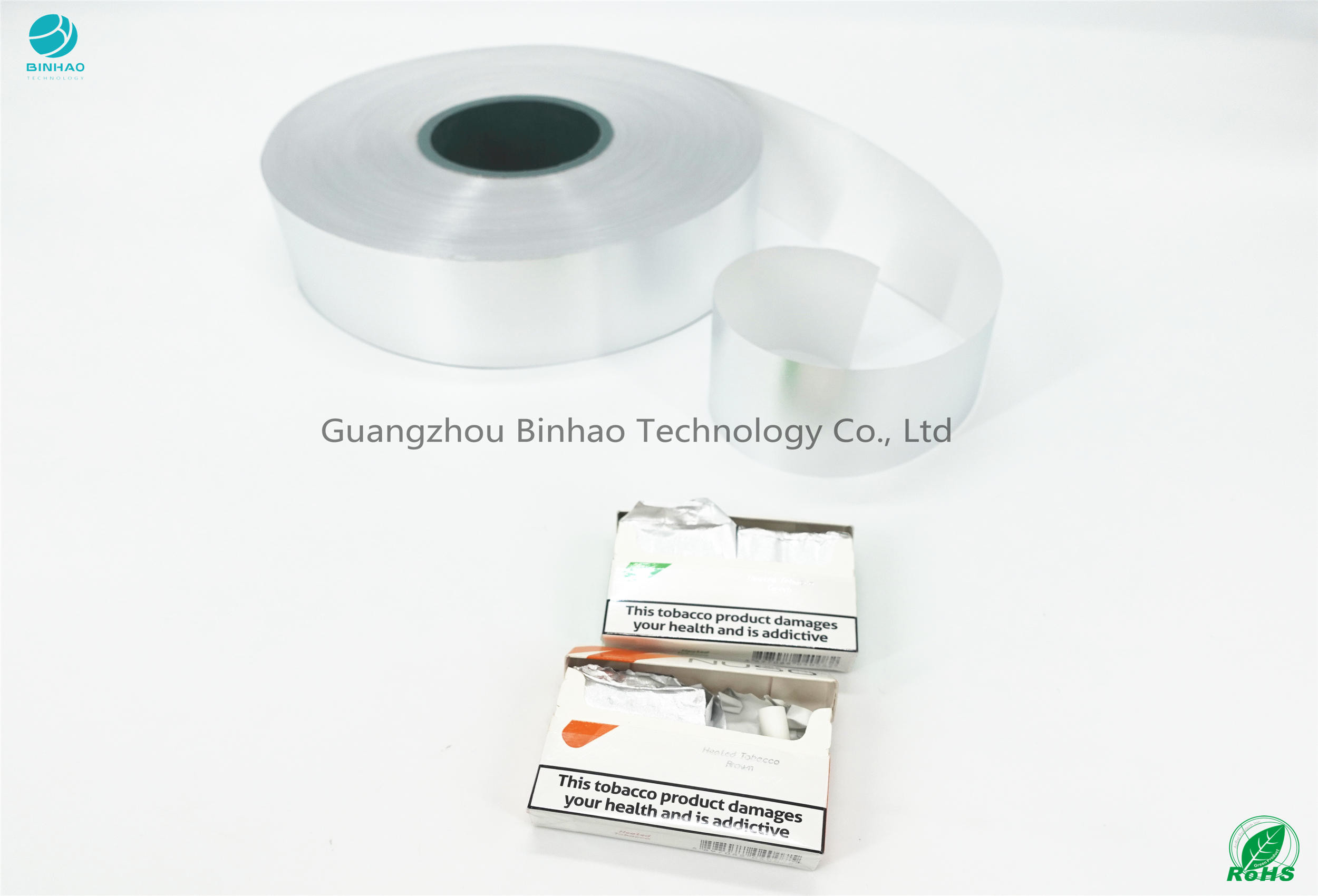 کاغذ فویل آلومینیوم نقره ای آلومینیوم HNB بسته بندی مواد سیگار آلیاژ 8011